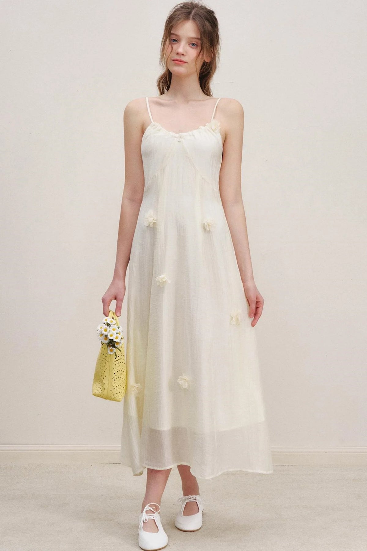 Airy Floral Resort Dress