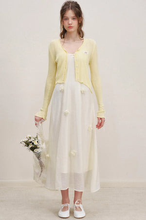 Airy Floral Resort Dress