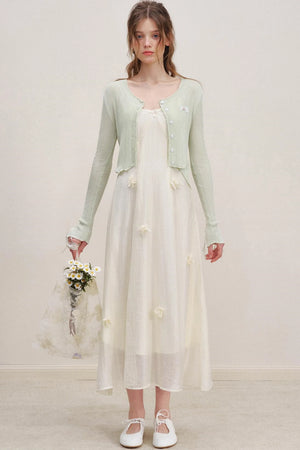 Airy Floral Resort Dress