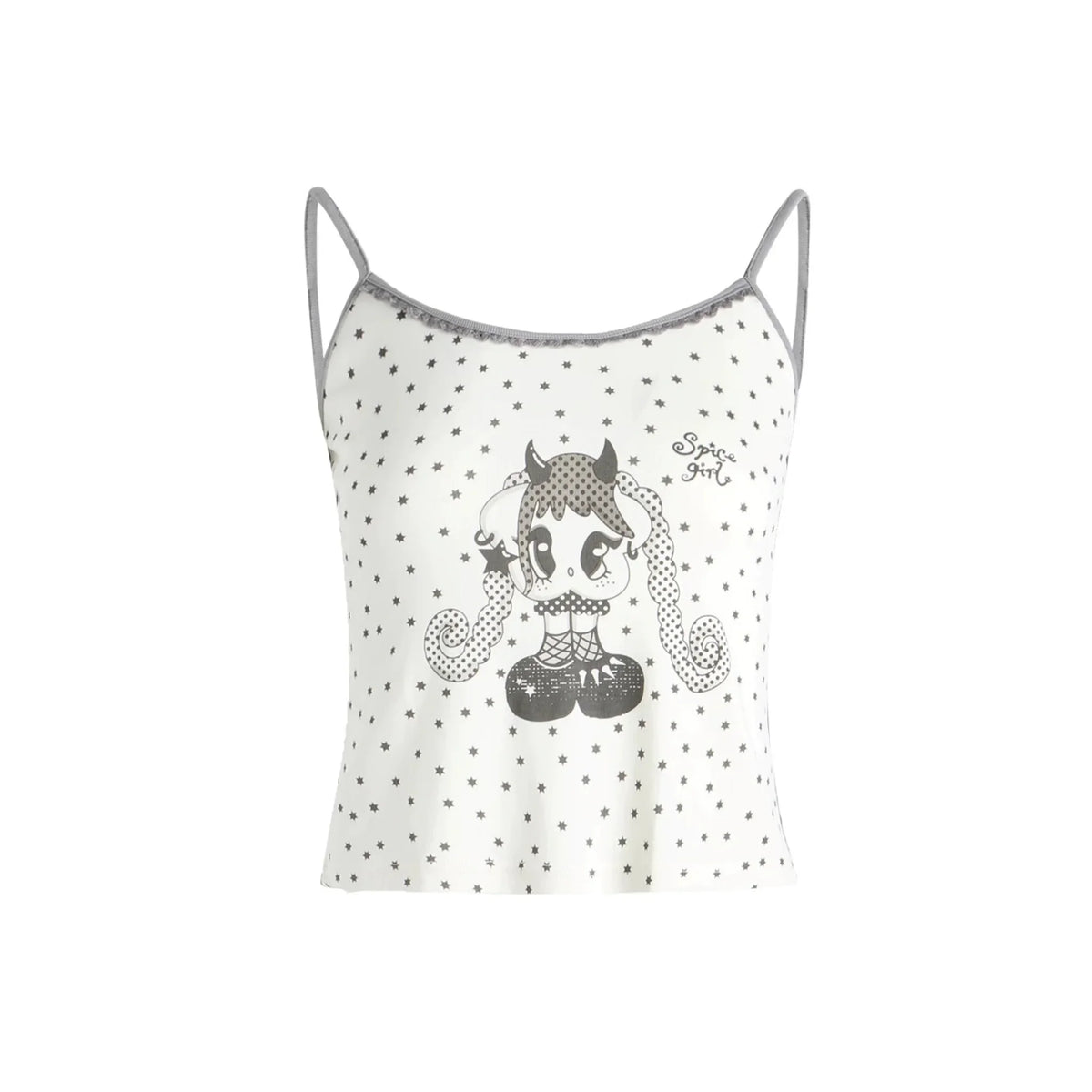 All-Over Print Color-Blocked Camisole