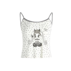All-Over Print Color-Blocked Camisole