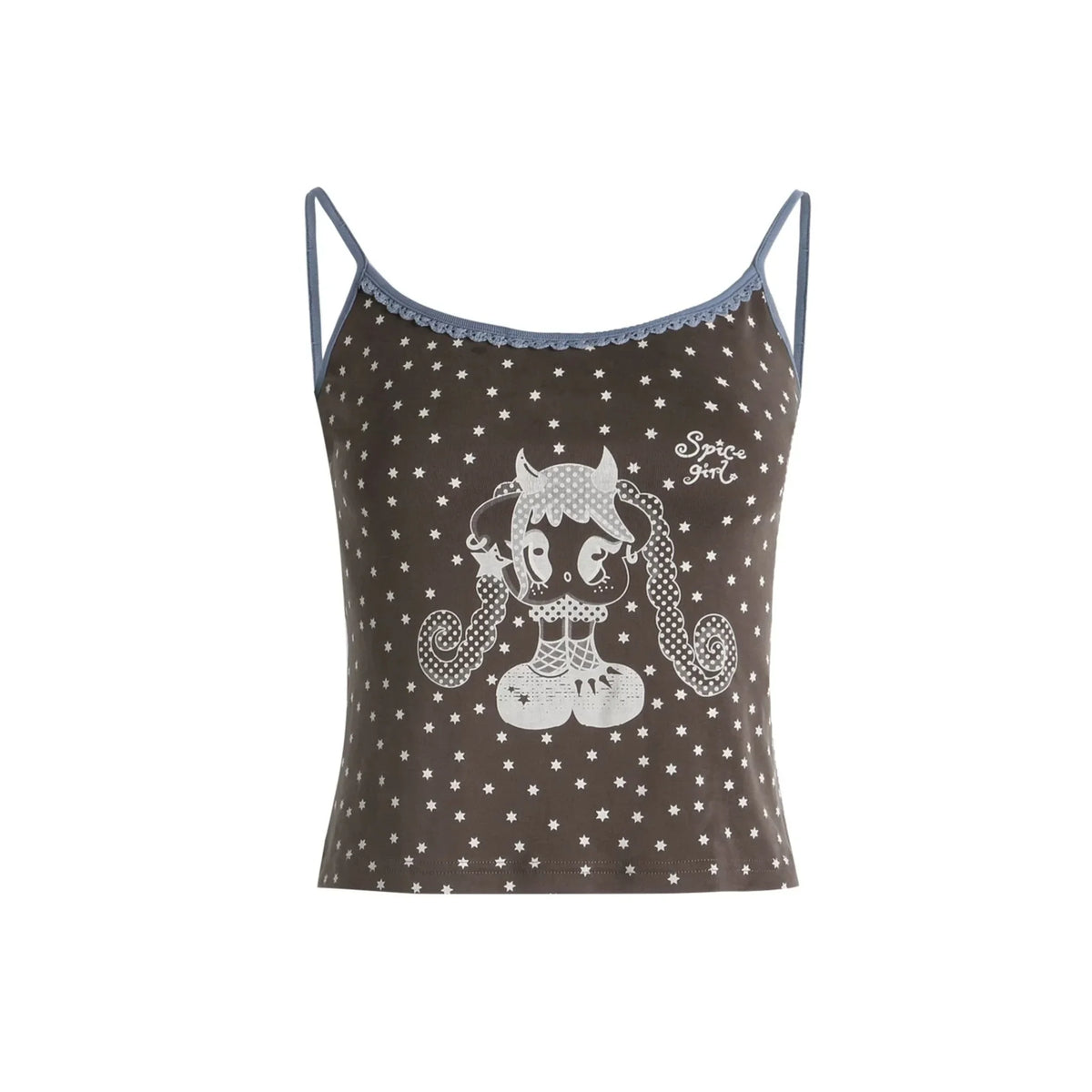 All-Over Print Color-Blocked Camisole