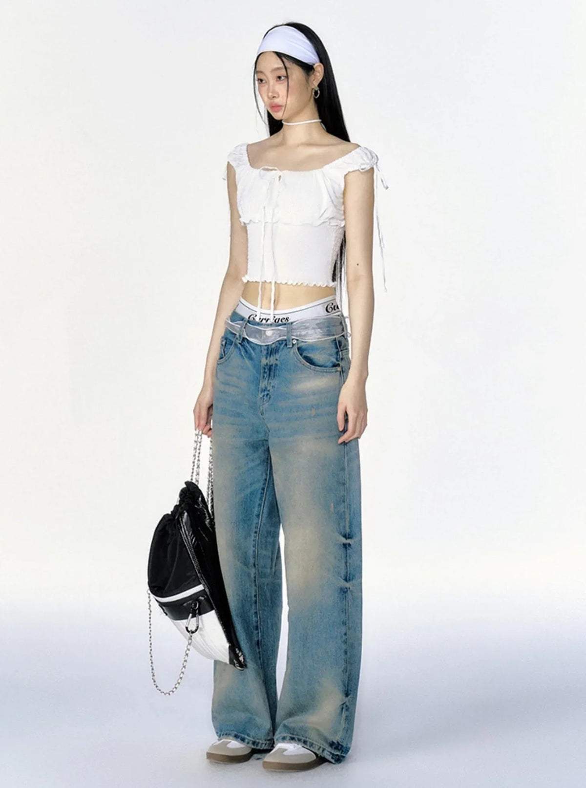 American Babes Casual Versatile Loose Pants