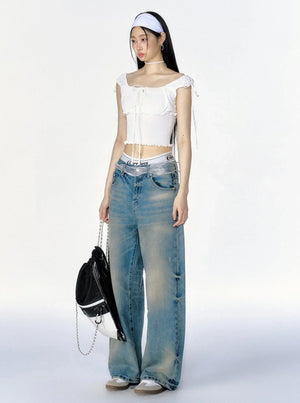 American Babes Casual Versatile Loose Pants