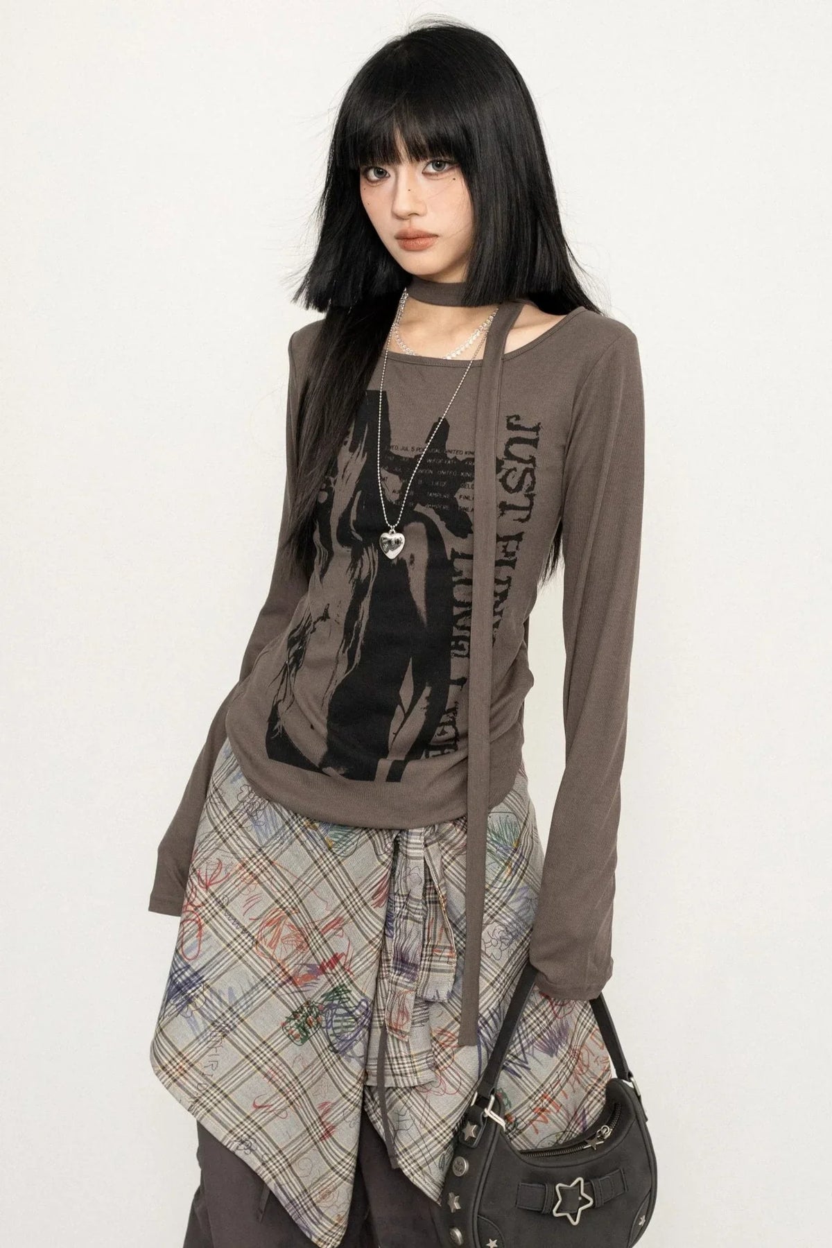 American Babes Slim Long Sleeve Top
