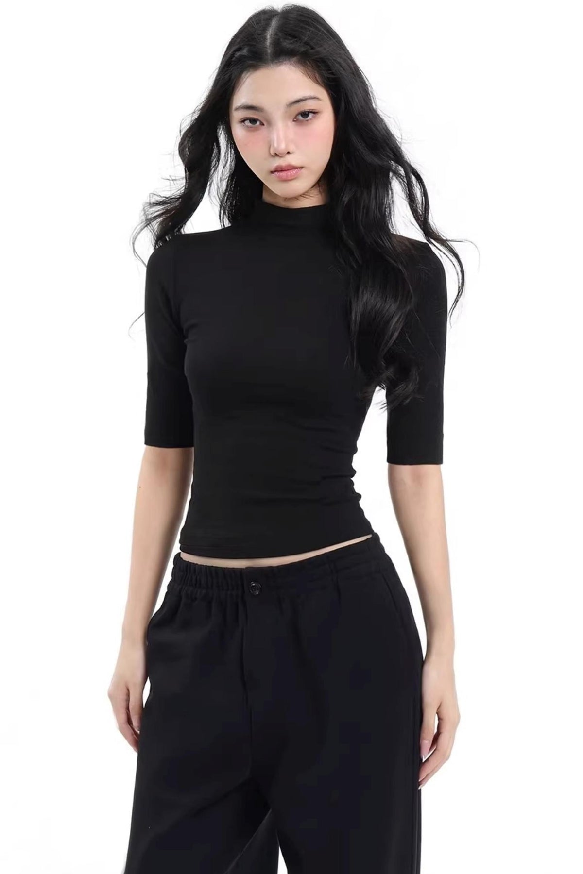 American Black Slim-Fit Top