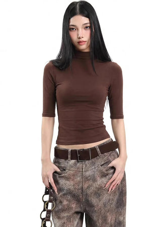 American Black Slim-Fit Top