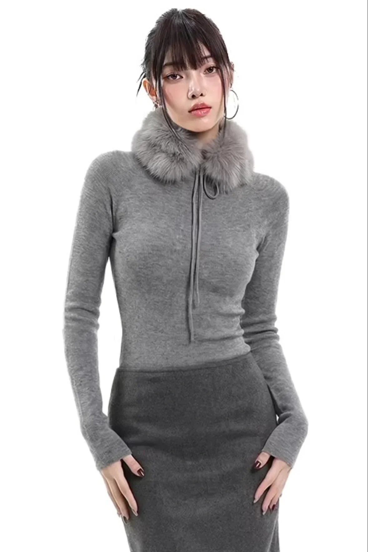 American Fox Fur Scarf