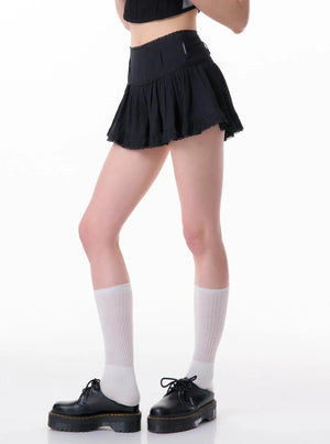 American High-End Short Lace Skirt