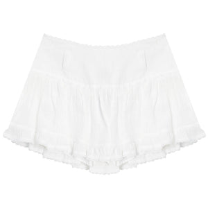 American High-End Short Lace Skirt