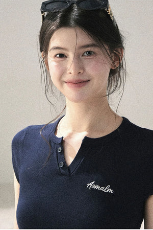 American Lace Commuter Top