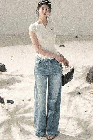 American Lace Two-Piece Top