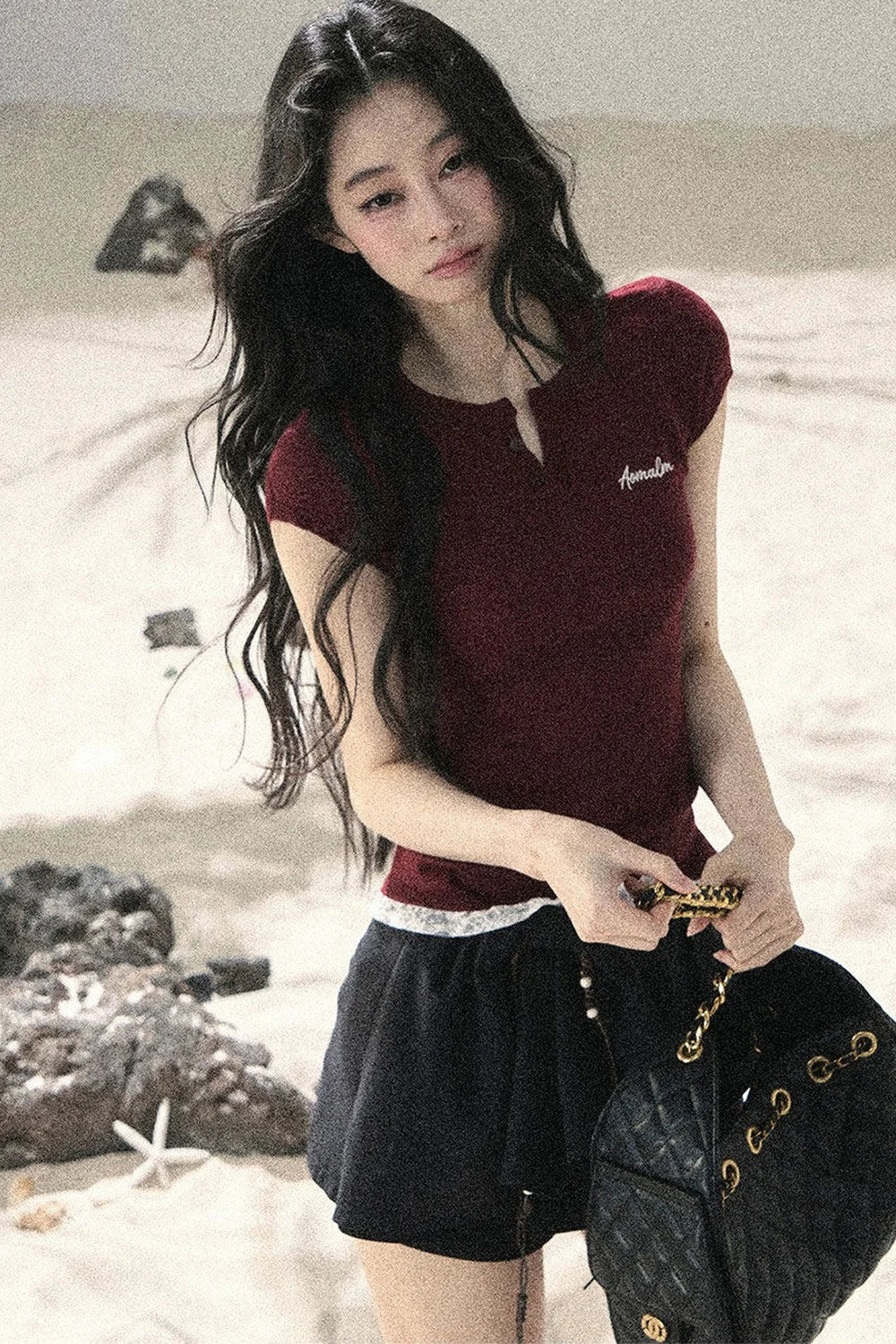 American Lace Two-Piece Top
