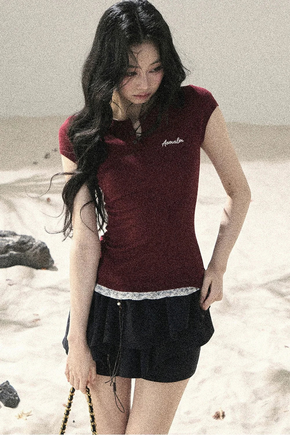 American Lace Two-Piece Top