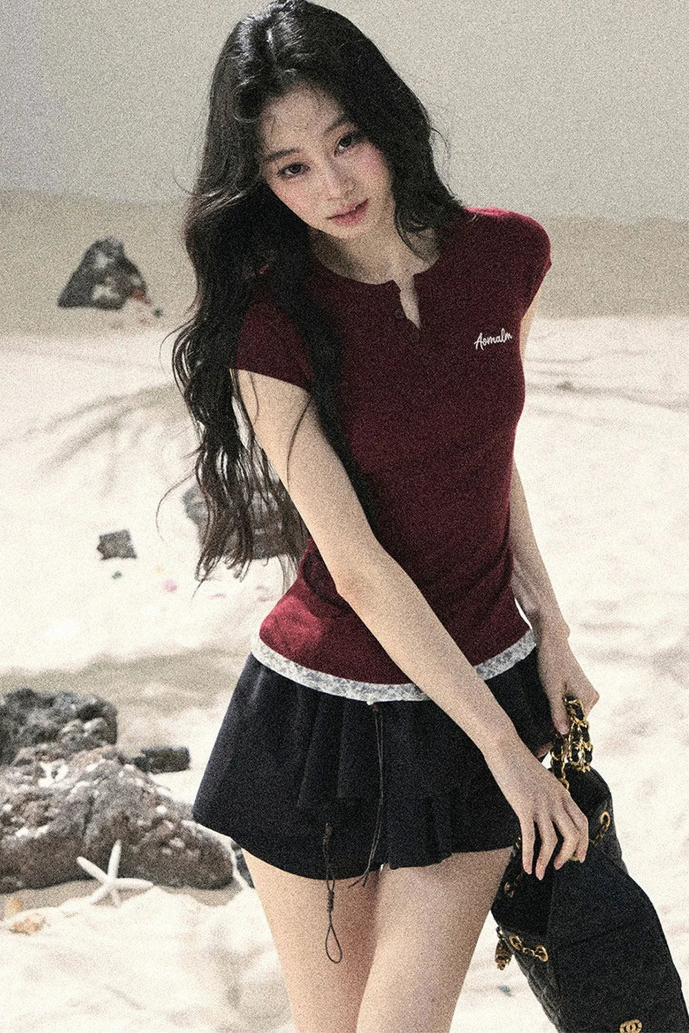 American Lace Two-Piece Top
