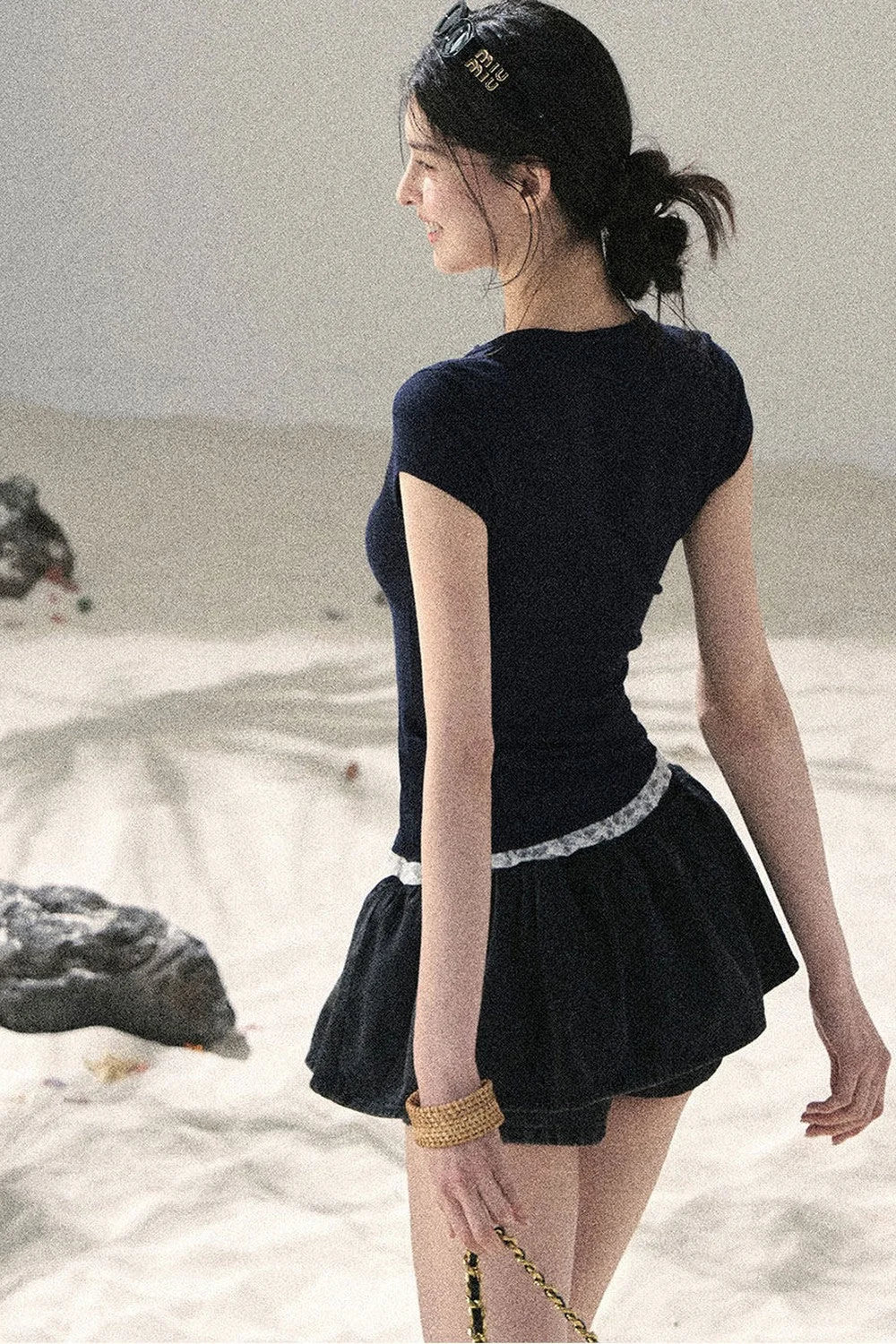 American Lace Two-Piece Top