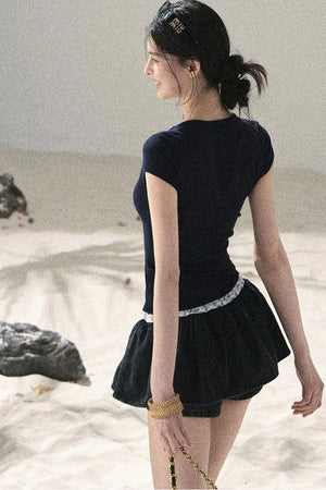 American Lace Two-Piece Top