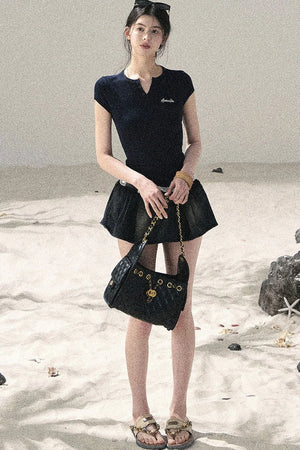 American Lace Two-Piece Top