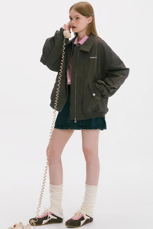 American Lazy Chic Flight Jacket