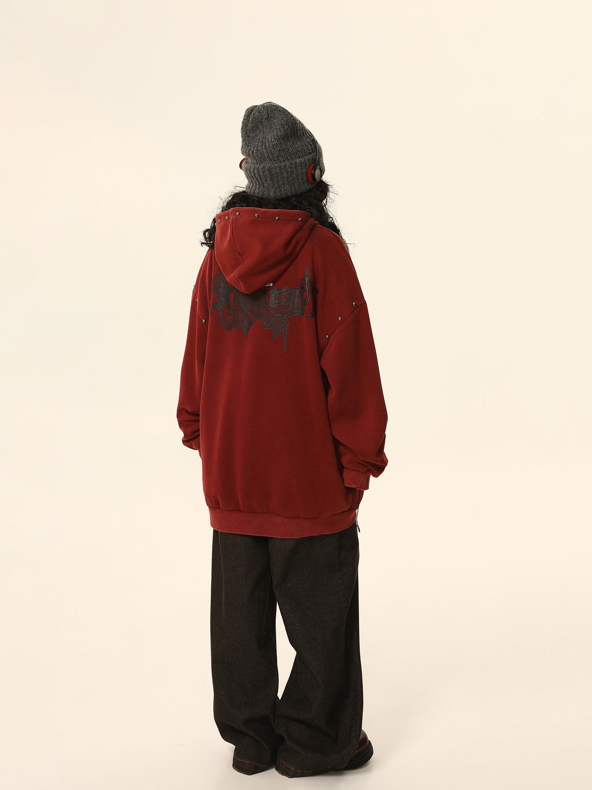 American Loose Oversize Fleece Jacket