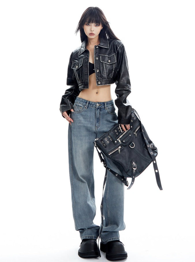 American Loose Straight Leg Pants
