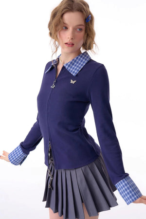 American Luxury Dark Blue Shirt