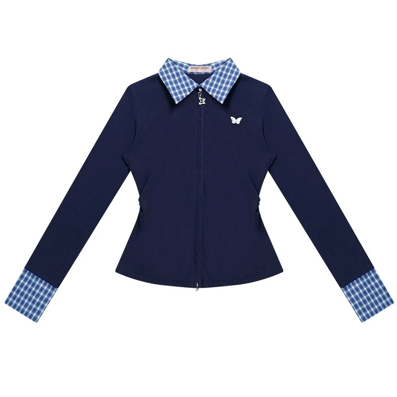 American Luxury Dark Blue Shirt
