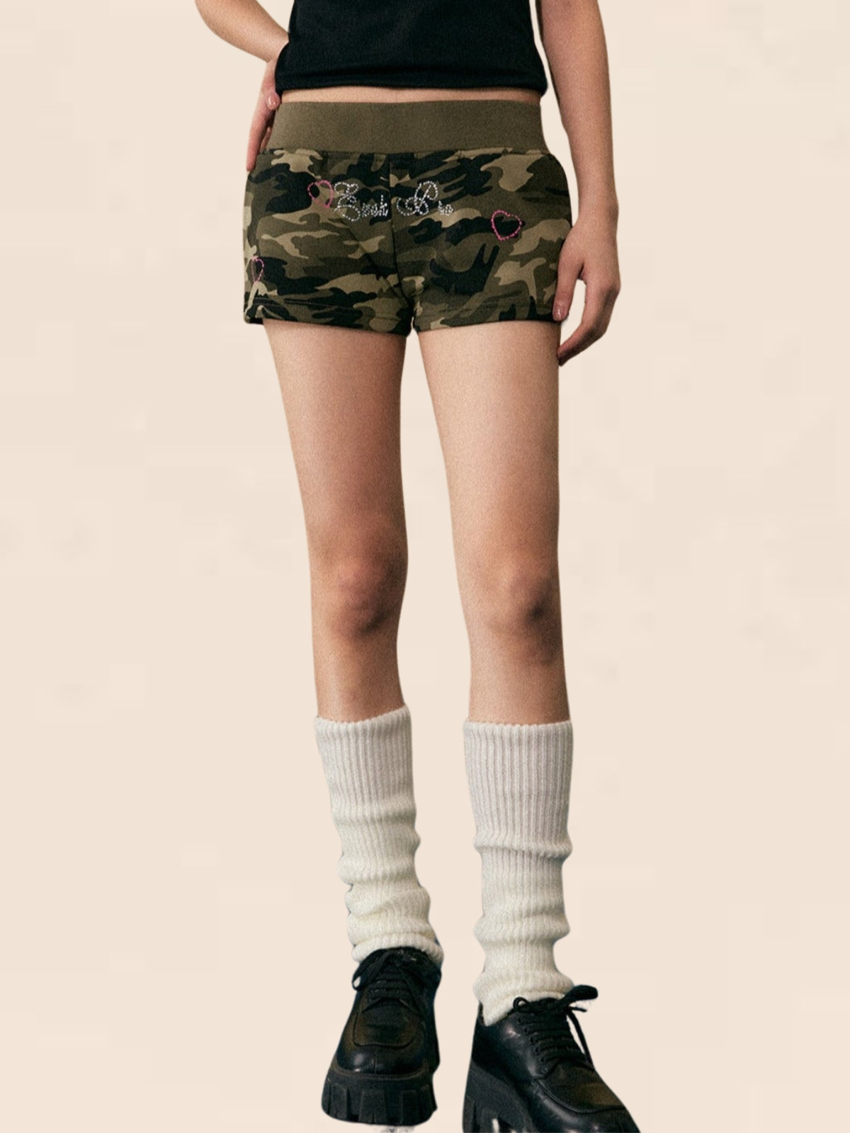 American Pearl Camouflage Shorts Pants