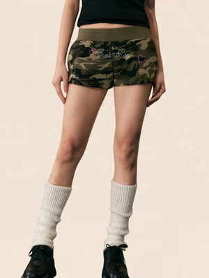 American Pearl Camouflage Shorts Pants