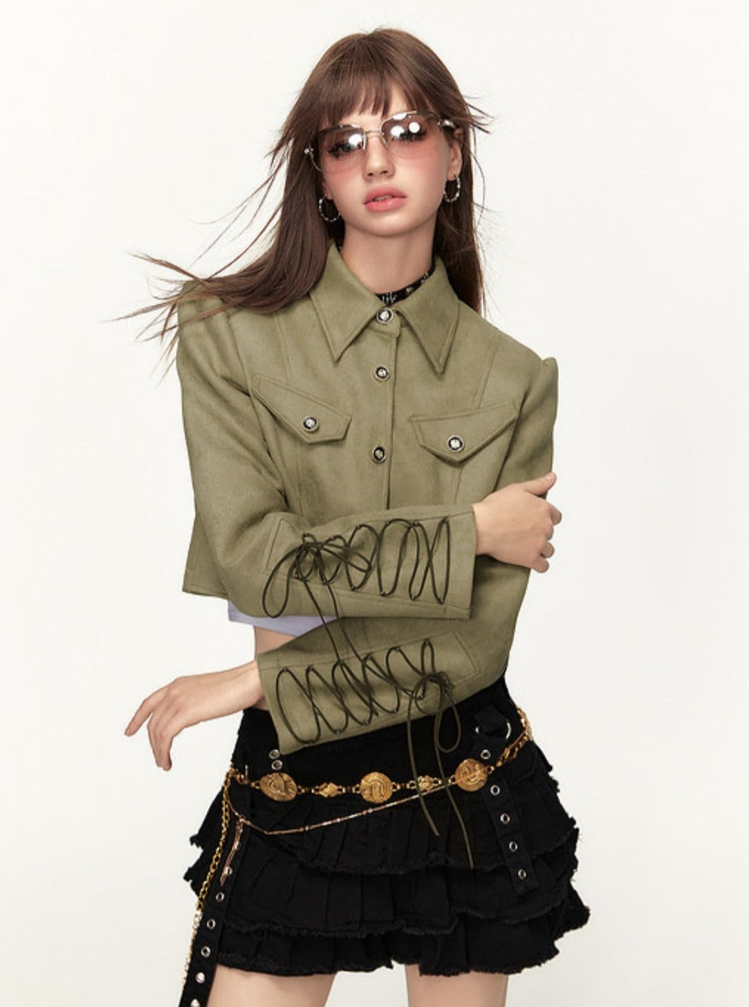 American Retro High-End Short Jacket