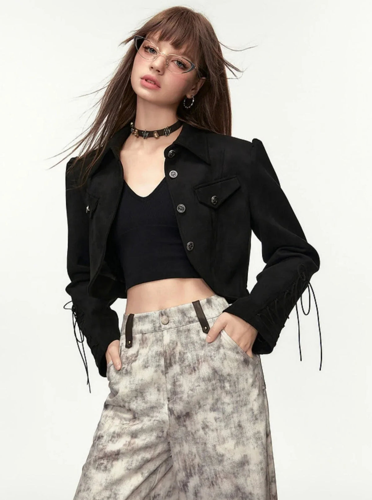 American Retro High-End Short Jacket