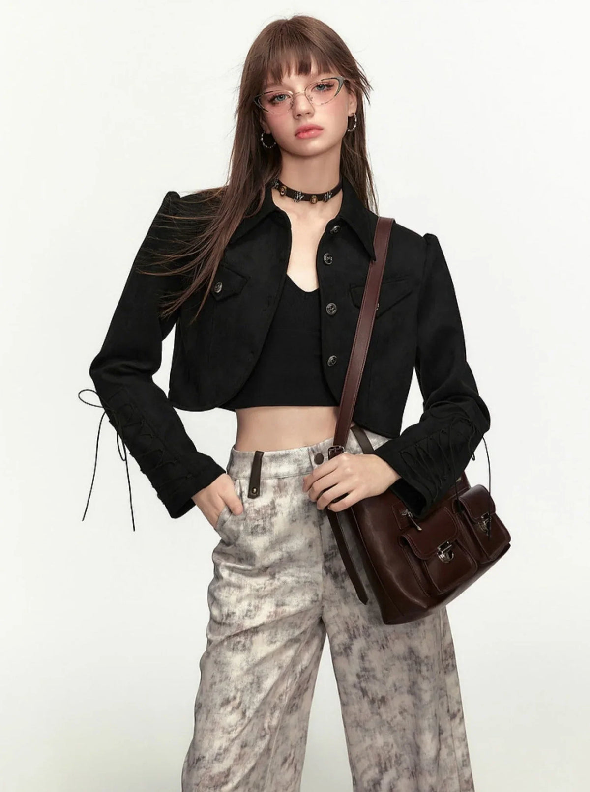 American Retro High-End Short Jacket