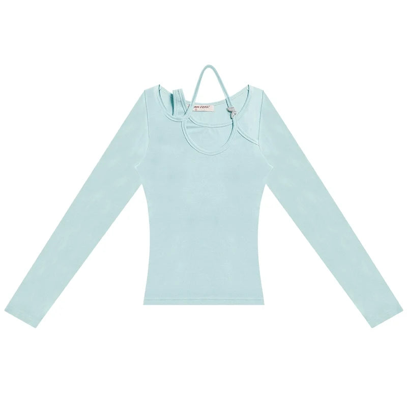 American Retro Knitted Shirt