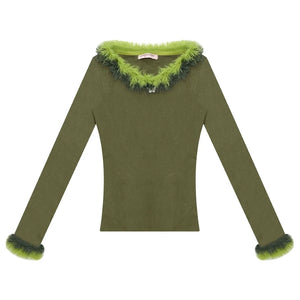 American Retro Knitted Sweater