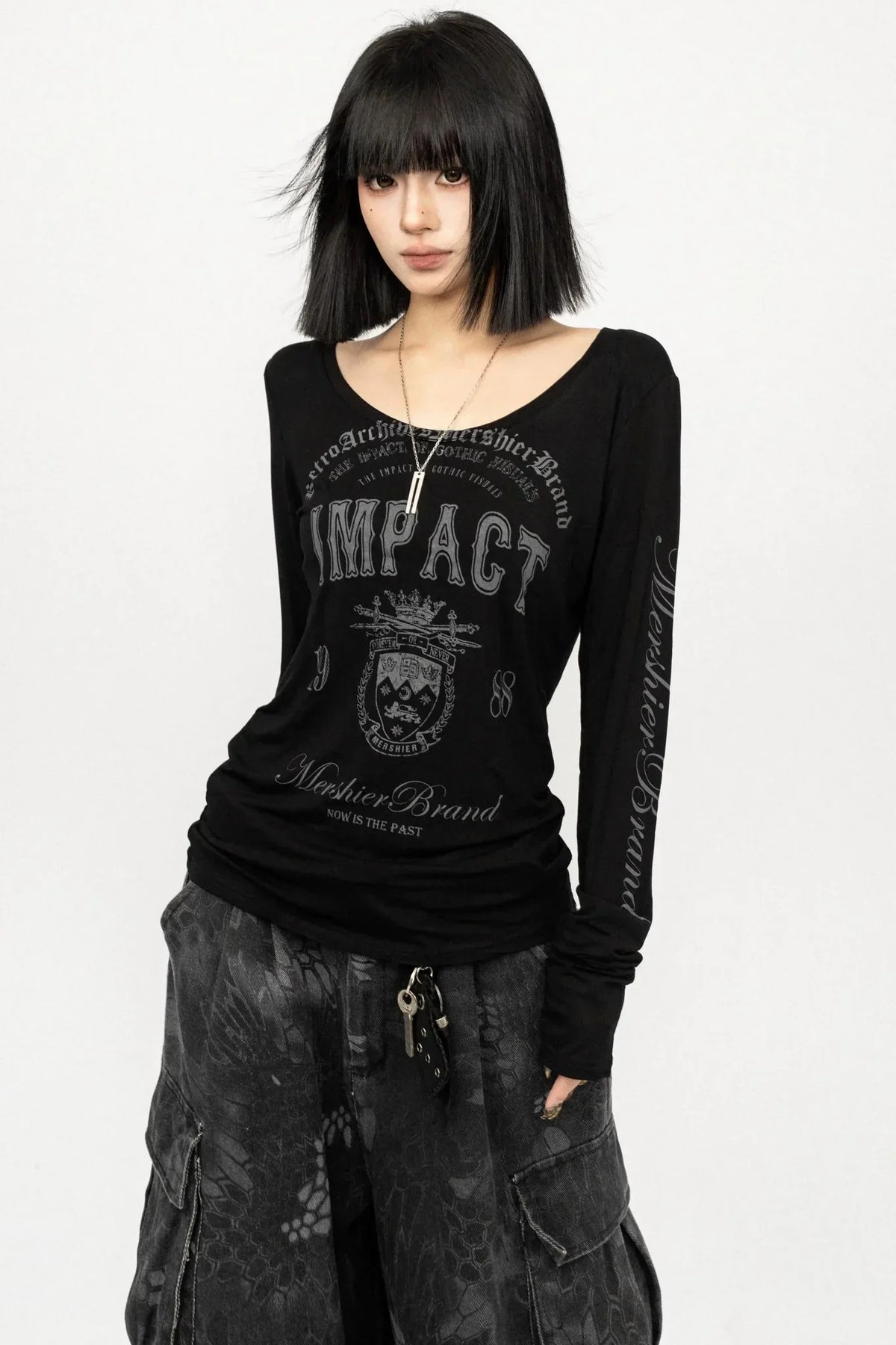 American Retro Letter T-Shirt