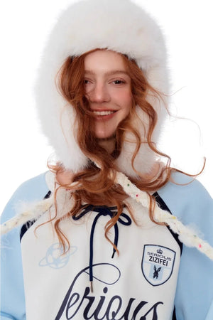 American Retro Loose Sporty Sweatshirt