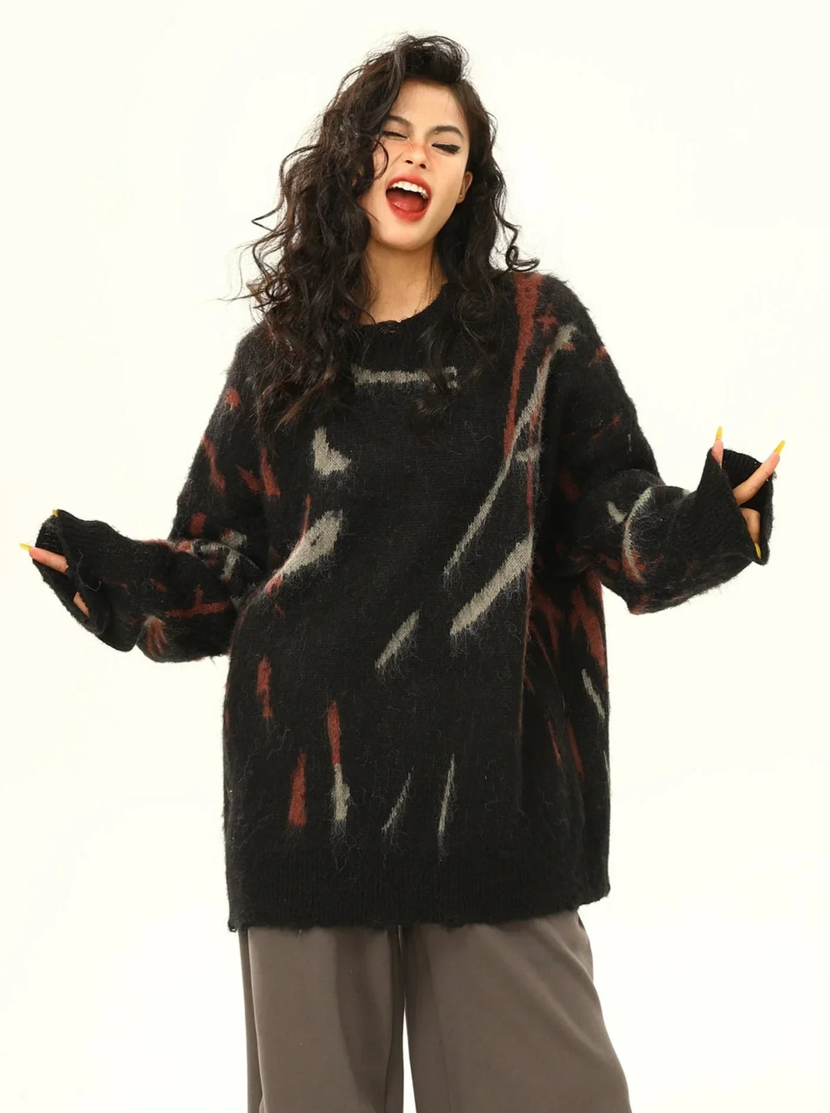 American Retro Mohair Sweater