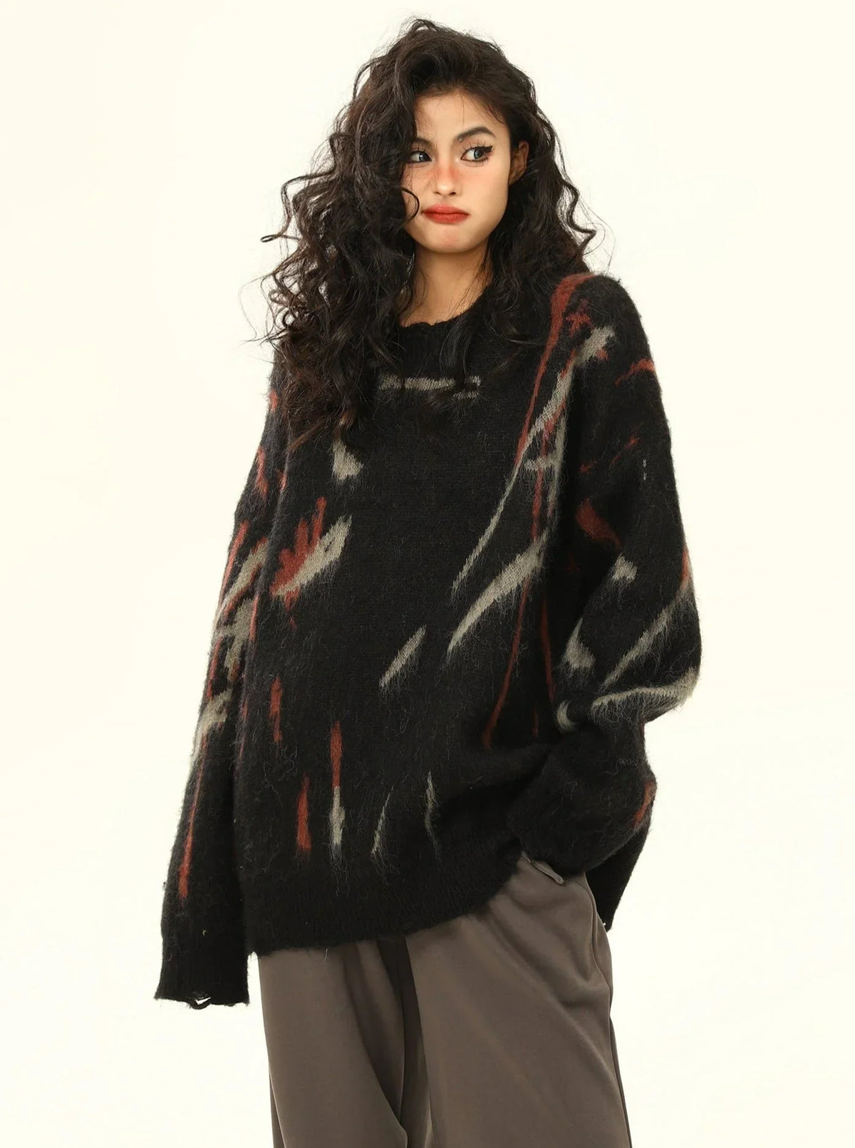 American Retro Mohair Sweater