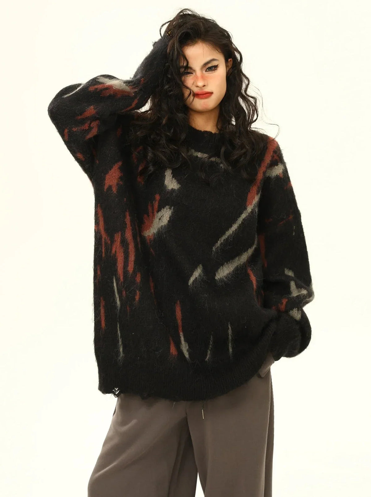 American Retro Mohair Sweater