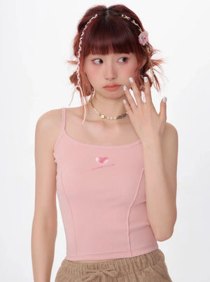American Retro Outer Wear Suspender Top