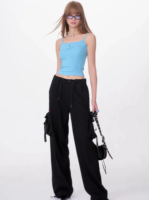 American Retro Outer Wear Suspender Top