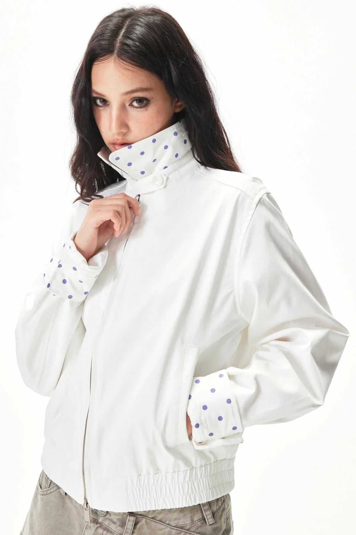 American Retro Polka Dot Jacket