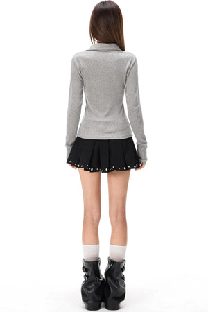 American Retro Rivet Skirt