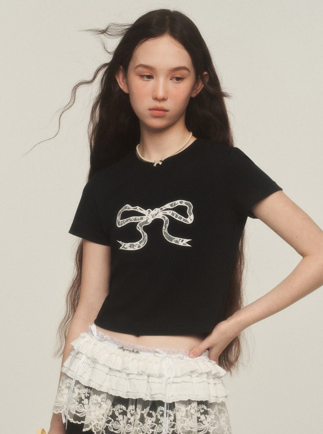 American Retro Slim Fit Knit T-Shirt