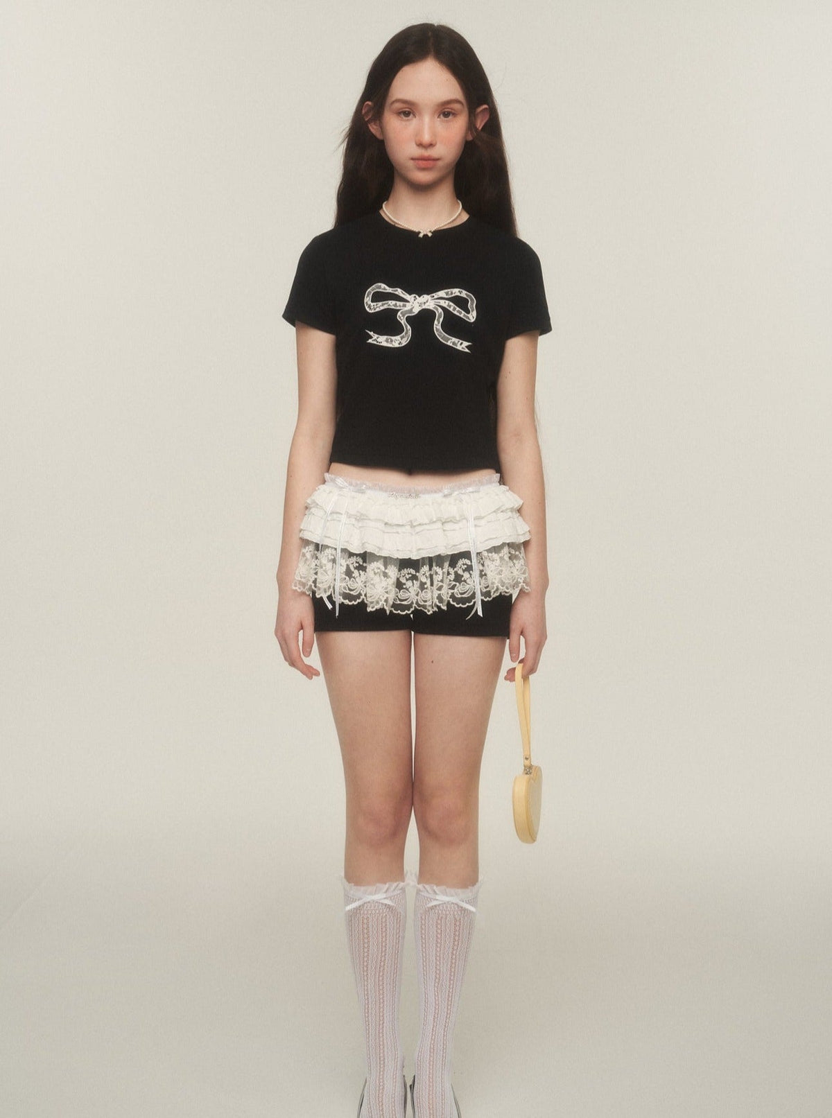 American Retro Slim Fit Knit T-Shirt