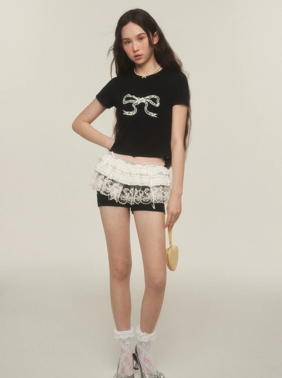 American Retro Slim Fit Knit T-Shirt