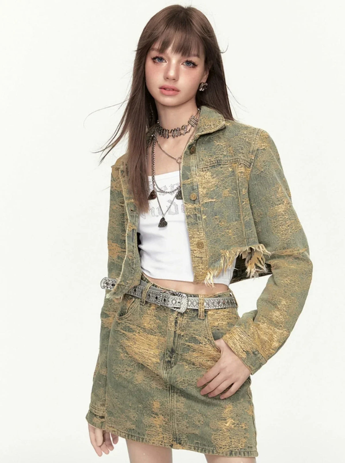 American Retro Street Blast Short Coat