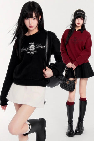 American Spice Girl Short Sweatshirt