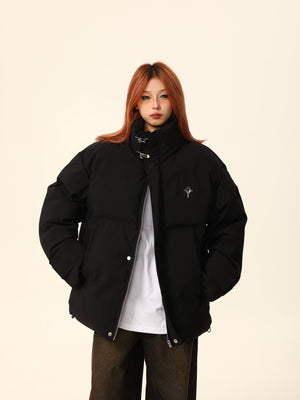 American stand-up collar bread cotton jacket