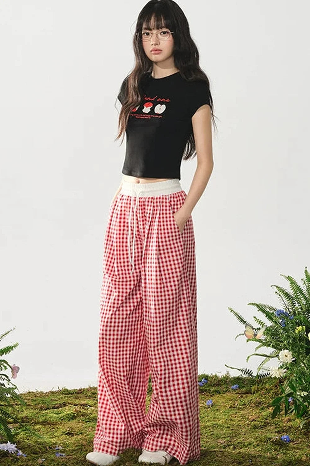 American Style Apple Print Tee
